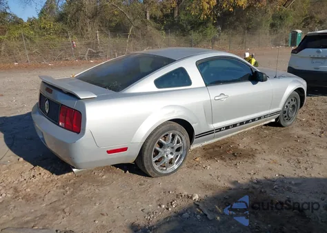 2005 Ford Mustang V6 Deluxe/V6 Premium из США, поврежденный, VIN 1ZVFT80N455254538
